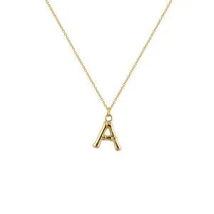Zahar Gold Letter Necklace