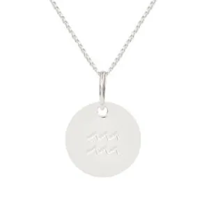Zodiac 1.2 Necklace - Aquarius