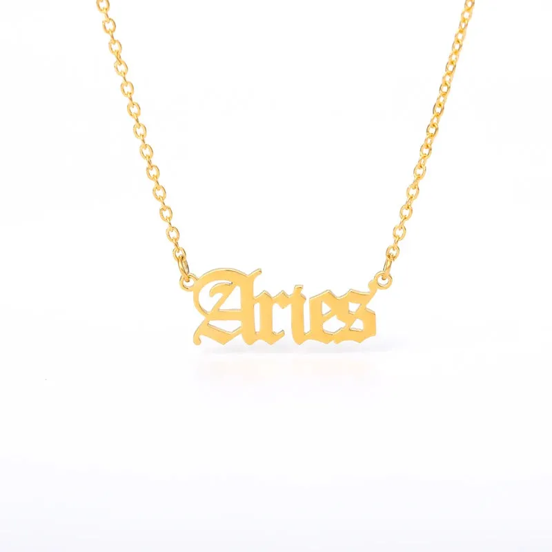 Zodiac Necklace