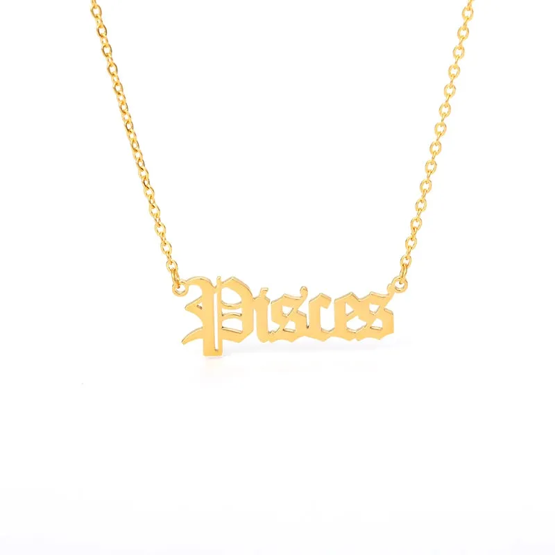 Zodiac Necklace