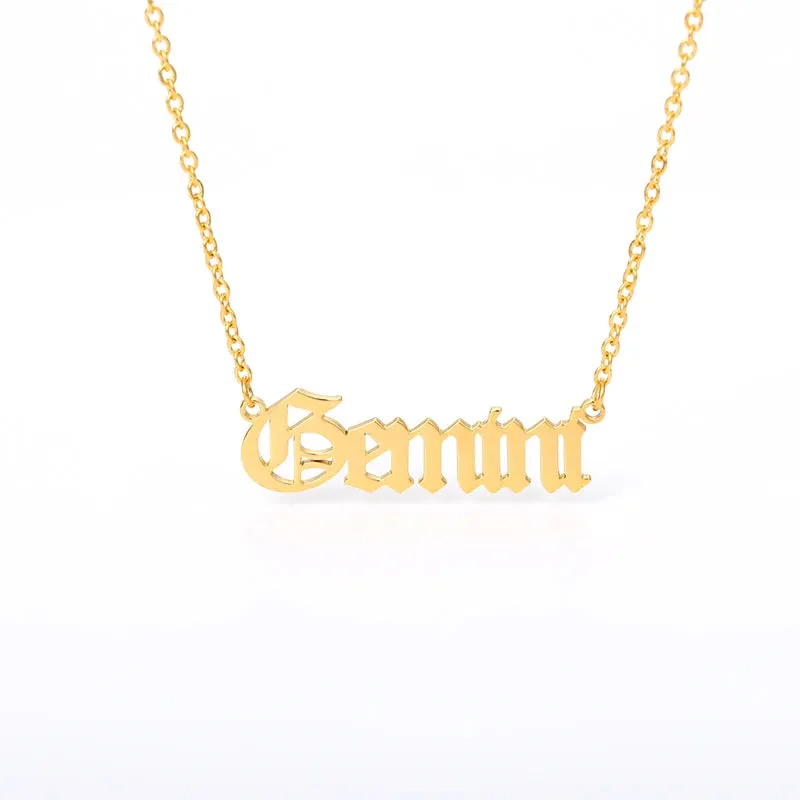 Zodiac Necklace