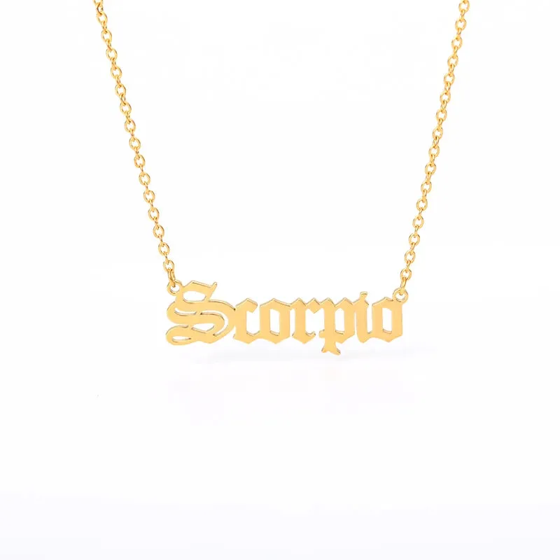 Zodiac Necklace
